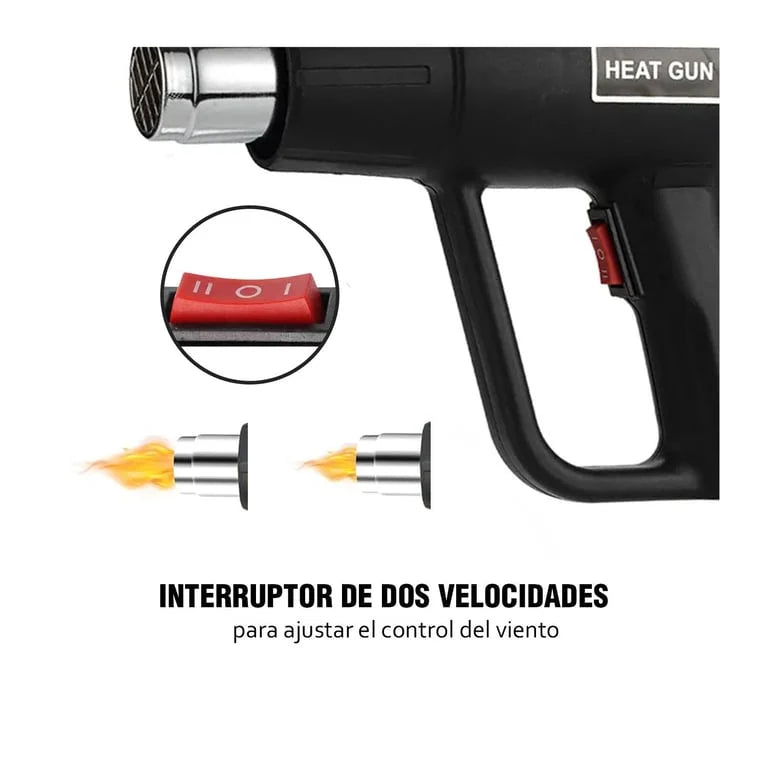 PISTOLA DE CALOR PROFESIONAL